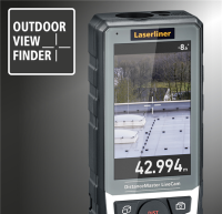 LASERLINER DistanceMaster LiveCam Multifunktionaler Laser-Entfernungsmesser mit HD-Kamera-Zielhilfe, automatischem 4-fach-Zoom und Digital Connection 080.985A