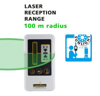 LASERLINER SensoLite G 110 Set Laserempfänger...