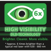 LASERLINER Duraplane G360 RX 360°-Hybridlaser (CrossGrip; 2 Lithium; GRX 60)