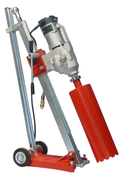 PROFITECH Bohreinheit CARDI 250 D komplett Bohrsäule L250/Bohrmotor T4-300 EL Bohrbereich 40-350 mm 895612