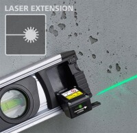 LASERLINER DigiLevel Laser G40 Digitale Elektronik-Wasserwaage mit grüner Lasertechnologie 081.255A