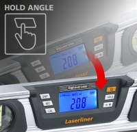 LASERLINER DigiLevel Laser G80 Digitale Elektronik-Wasserwaage mit grüner Lasertechnologie 081.257A