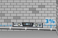 LASERLINER DigiLevel Pro 80 BLE VersionDigitale Elektronik-Wasserwaage 081.272A