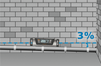 LASERLINER DigiLevel Compact Digitale Elektronik-Wasserwaage im handlichen Format 081.280A