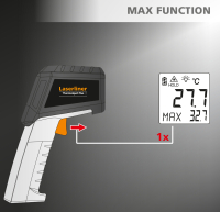 LASERLINER ThermoSpot Plus Infrarot-Thermometer