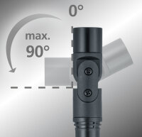 LASERLINER VarioView Camera 17mm , 1,5m Kameraeinheit für VideoFlex  mit manuell verstellbarem Kamerakopf 082.218A