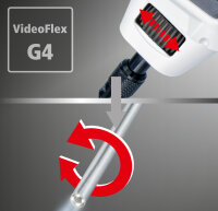 LASERLINER FixView Camera 4mm , 0,4m Kameraeinheit für VideoFlex mit starrer Mikrokamera 082.209A