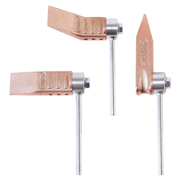Perkeo Lockdown24 Kupferstück BS152-10 Spitzform 350 g, mit Halter, 360° verstellbar