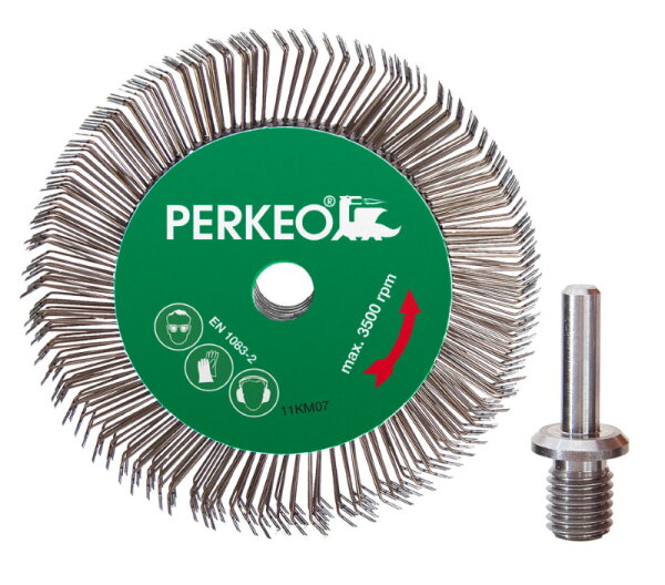 Perkeo Twister Draht-Rundbürste BS152-26, Ø 100 mm, M14 Aufnahme