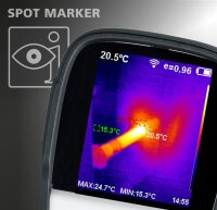 LASERLINER ThermoCamera Connect Kompakte Wärmebildkamera für Anwendungen im Bauwesen, Elektrotechnik und Maschinenbau 082.086A