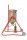 PERKEO Propan-Umfüllstation 455/02/01 auf Rollen, für 5-11 kg Propangasflaschen, Schwenkprinzip
