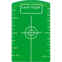 LASERLINER Magnet-Zielplatte grün Mit Haftmagneten...