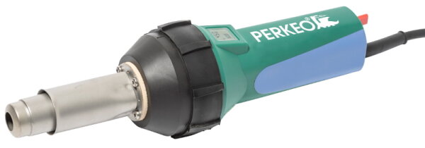 Perkeo Hotgun Electra 2000 C Heißluft-Handschweißgerät 745/02, 1600 W, mit Digitalanzeige