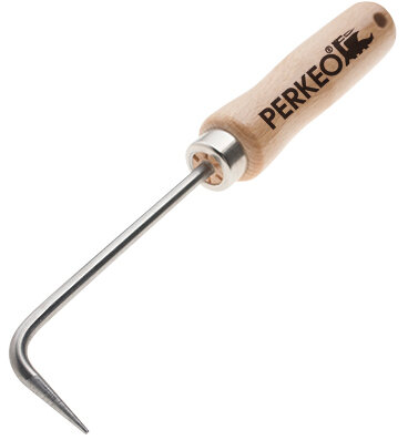 Perkeo Nahtprüfer für Folienverschweißungen 431/02/10 aus Metall mit Holzgriff