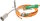 Perkeo Titan Hexe Kanten-Aufschweißbrenner-Set BS152-41, 40 mm Brennerkopf, 10 m Schlauch