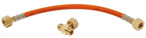 Perkeo 2-Flaschen-Kupplung BS152-50 Lang für Flaschen mit Halsring, Kombi-Anschluss für 5-33 kg Propanflaschen