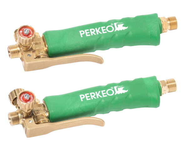 Perkeo Sparautomatik-Griffstück BS152-53 mit regulierbarer Zündflamme, Anschluss G3/8 LH