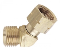 PERKEO Drehanschluss mit Linksgewinde G 3/8 LH x G 3/8 LH...