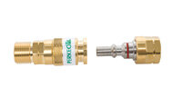 Perkeo Gas-Schnellkupplung 492/1 G 3/8 LH x G 3/8 LH, mit...