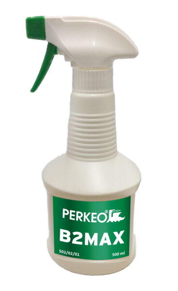 PERKEO B2MAX Ökologischer Bitumenreiniger 502/02/01, 500 ml Handsprühflasche, Lösungsmittelfrei