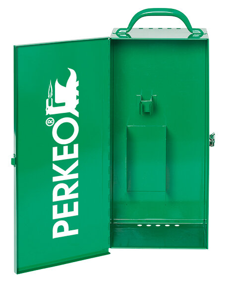 Perkeo Easybox Stahlblechkasten für Lötanlagen 466/10, 460x210x150 mm, für 0,425 kg Propanflaschen