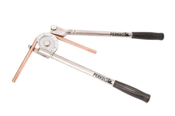 PERKEO Zweihand-Biegegerät BS152-67, 3/4 Zoll, Radius 3 Zoll, mit Radius-Anzeige