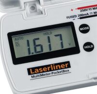 LASERLINER MultiMeter-PocketBox CAT III 300VUniverselles...