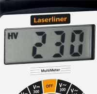 LASERLINER MultiMeter Kompaktes Universal-Multimeter für alle gängigen Messaufgaben im Haus- und Hobbybereich 083.031A