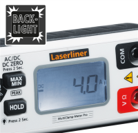 LASERLINER MultiClamp-Meter Profi-Strom- und Spannungsmesszange mit echter Effektivwertmessung 083.040A