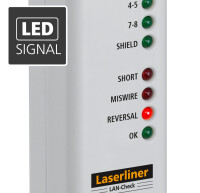 LASERLINER LAN-Check LAN-Kabel Verbindungsprüfer