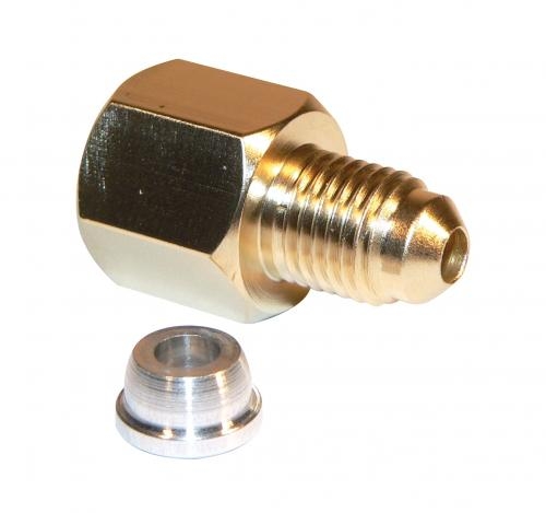 PERKEO Reduzierstück/Adapter f.N2-Drumi G1/4"RH-Innen x 1/4"SAE RH-Auss. - 154/3