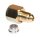 PERKEO Adapter-Reduzierstück 154/3 G 1/4" RH Innen auf 1/4" SAE Außen, Vollmessing, für Stickstoff-Druckminderer