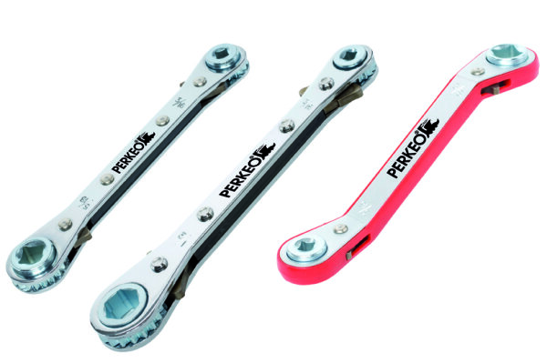 PERKEO Ratschenschlüssel BS152-88 Zoll, 4-in-1, gerade