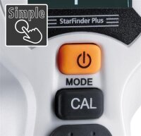 LASERLINER StarFinder Plus Elektronisches Ortungsgerät für spannungsführende Leitungen sowie Wand- und Querbalken im Trockenbau 080.972A