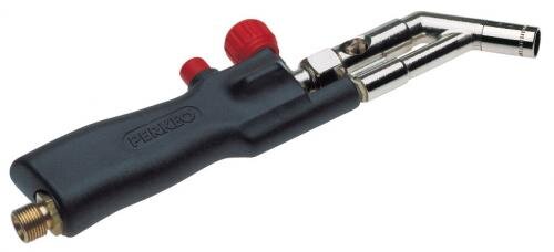 Perkeo Acetylen-Piezo-Turbobrenner 726, Eingang G 3/8" LH, Turbo-Wirbelflamme, Hartlöten bis 22 mm