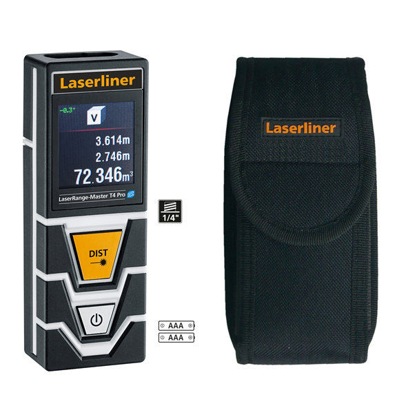 LASERLINER LaserRange-Master T4 Pro Laser-Entfernungsmesser 40 m, BT