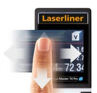 LASERLINER LaserRange-Master T4 Pro 40 m, BTLaser-Entfernungsmesser – mit Digital Connection-Schnittstelle und Winkelfunktion 080.850A
