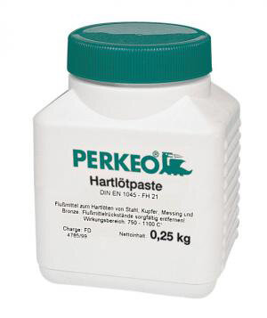 PERKEO Hartlötpaste 531/01/01 FH 10 (F-SH 1) 0,25 kg Dose, für Silberlot, 550-800 °C