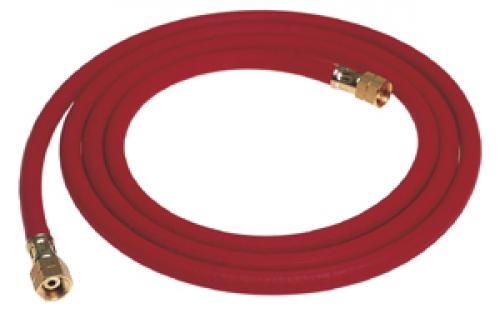 PERKEO Acetylen-Schlauch 10 m, kpl. mont.,G 3/8 LH x G 3/8 LH, 401/4/3