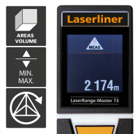 LASERLINER LaserRange-Master T3 Laser-Entfernungsmesser 30 m