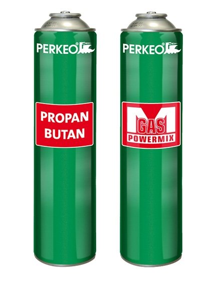 Perkeo Propan-Butan-Ersatzkartusche 794/04, 340 g Inhalt, 1450 °C Flammentemperatur