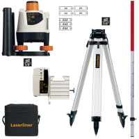 LASERLINER BeamControl-Master 120 Set Rotationslaser mit Laserempfänger 026.04.00A