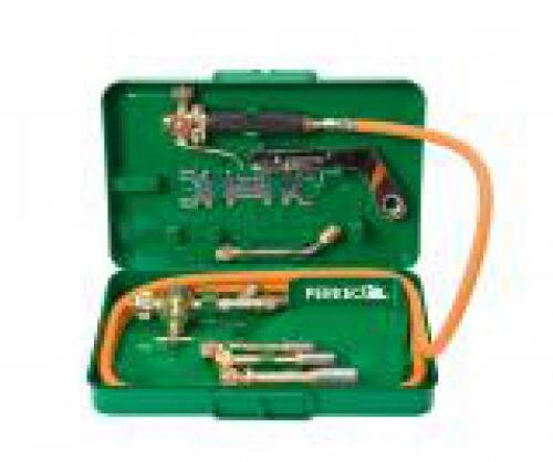 Perkeo Propan-Hartlötanlage BS152-119 im Stahlblechkasten, für 5-11 kg Flaschen, mit Sparautomatik