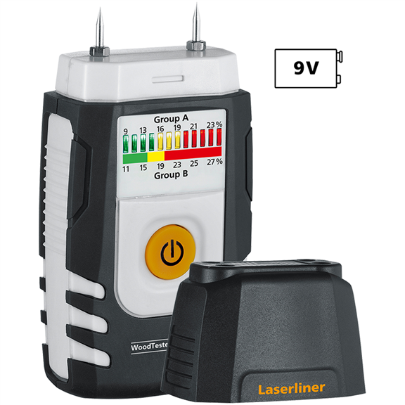 LASERLINER WoodTester Compact Holzfeuchtemessgerät