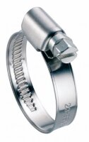 PERKEO Schlauchschelle BS152-130 Edelstahl 1.4016, 10-16...