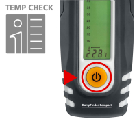 LASERLINER DampFinder Compact Materialfeuchtemessgerät