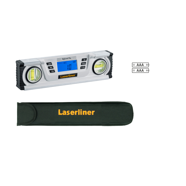 LASERLINER DigiLevel Plus 25 Digitale Wasserwaage m. digitaler Winkelanzeige