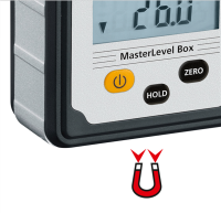 LASERLINER MasterLevel Box m. digitaler WinkelanzeigeDigitale Elektronik-Wasserwaage im handlichen Format 081.260A