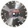 Norton Clipper Diamantscheibe 70184631583 Pro Asphalt II, Ø 450 mm, Bohrung 25,4 mm, mit Schnitttiefenanzeiger und Unterschnittschutz