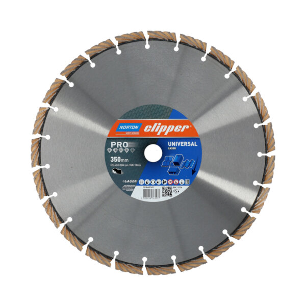 %SALE& Pro Universal Laser Ø 350x25,4 mm I Norton Clipper Diamantscheibe Trennscheibe 70184607692